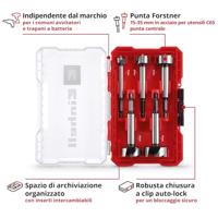Einhell 706003 Forstnerboorset 15 mm, 20 mm, 25 mm, 30 mm, 35 mm 1 set(s) - thumbnail