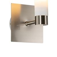 QAZQA Moderne badkamer wandlamp staal IP44 - Bath - thumbnail