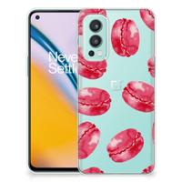 OnePlus Nord 2 5G | Siliconen Case | Pink Macarons - thumbnail