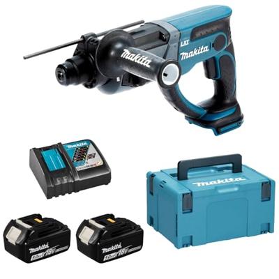Makita DHR202RTJ Accu combihamer SDS-Plus 1,9J 18V 5.0Ah in Mbox - thumbnail