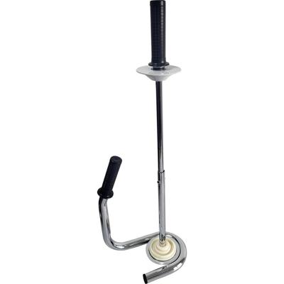 Berger & Schröter Stretchfolie Staal (l x b) 250 mm x 150 mm Zilver, Zwart 1 stuk(s)