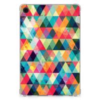 Samsung Galaxy Tab A9 Plus Hippe Hoes Geruit - thumbnail