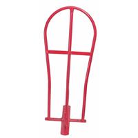 Zadelhouder metaal 54 cm Rood - thumbnail