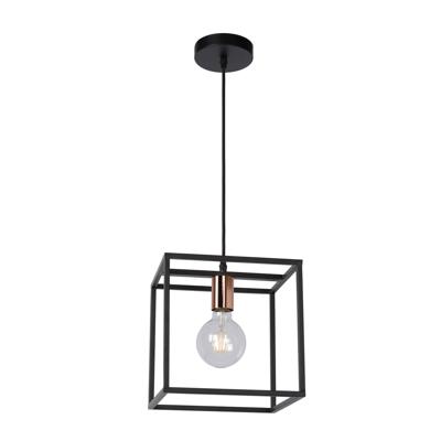 Lucide ARTHUR - Hanglamp - 1xE27 - Zwart