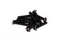 M3x15MM Hex Socket Button Head (Black) (10pcs) (AXA117) - thumbnail