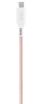 T'nB - Magnetische USB C naar USB C-kabel, snel opladen 60 W, magnetische nylon mantel en knoopbescherming, lengte 1,5 m, compatibel met Apple iPhone 15/15 Pro / 15 Pro Max / 16/16 Pro / 16 Pro Max -