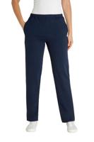 Comfortabele dames joggingbroek blauw - thumbnail