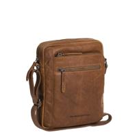 The Chesterfield Brand Dessau Schoudertas cognac Herentas - thumbnail