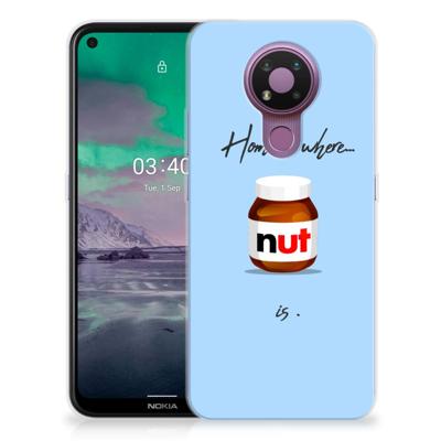 Nokia 3.4 Siliconen Case Nut Home