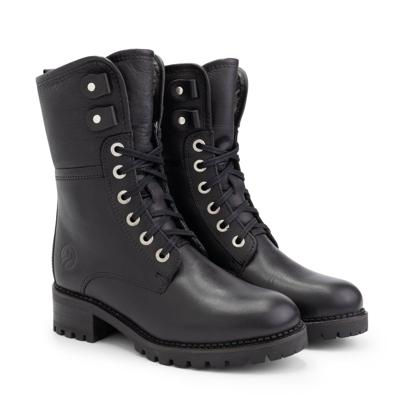 Travelin&apos; Women - Lace-up boot casual - Zwart - Maat 38