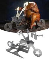 GrillX BBQ Bierblikkip Houder - Beer Can Chicken - Bike - thumbnail