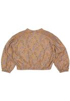 LEVV Little Meisjes blouse - Gest - AOP bloemen blauw - thumbnail