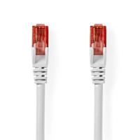 Nedis CAT6 Netwerkkabel | RJ45 Male | RJ45 Male | U/UTP | 30.0 m | Rond | PVC | Wit | Label - CCGL85200WT300 - thumbnail