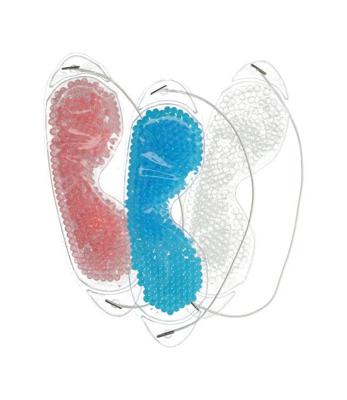 BATH & FUN oog relaxmasker met gelparels assorti