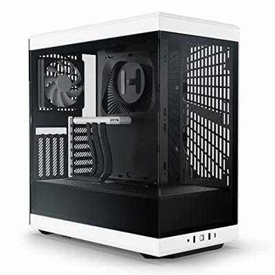 HYTE Y60 Tempered Glass Midi-tower PC-behuizing Zwart/wit HYTE Y60 Tempered Glass Midi-tower PC-behuizing Zwart/wit