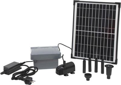 Fonteinpomp - UBBINK - SolarMax 600 Accu Power Control - Debiet 700 l/u - Dag/nachtwerking