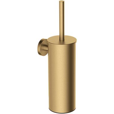 Wiesbaden Alonzo - Toiletborstel met Houder - Geborsteld Messing - PVD