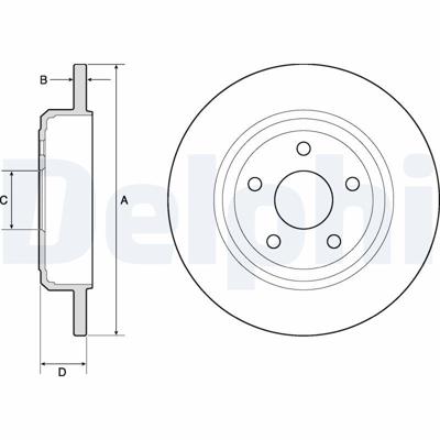 Remschijf BG4772C Remschijf BG4772C