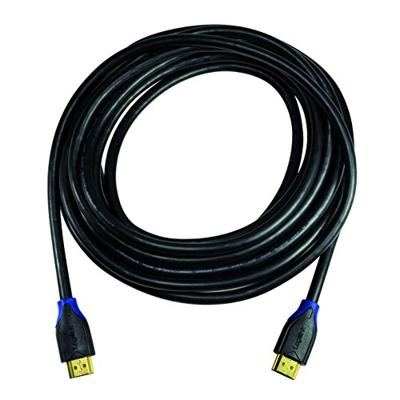 LogiLink CH0064 HDMI-kabel HDMI Aansluitkabel HDMI-A-stekker, HDMI-A-stekker 5.00 m Zwart 4K UHD, Audio Return Channel (ARC), Vergulde steekcontacten LogiLink CH0064 HDMI-kabel HDMI Aansluitkabel HDMI-A-stekker, HDMI-A-stekker 5.00 m Zwart 4K UHD, Audio Return Channel (ARC), Vergulde steekcontacten