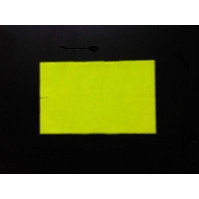 Etiket 2616 recht fluor geel afnmbr