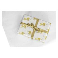 Rotolux Inpakpapier panters duurzaam bietenpapier, 3 mtr. - thumbnail