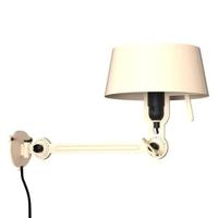 Tonone Bolt Bed Underfit met stekker Mirror Wandlamp - Creme Wit - thumbnail