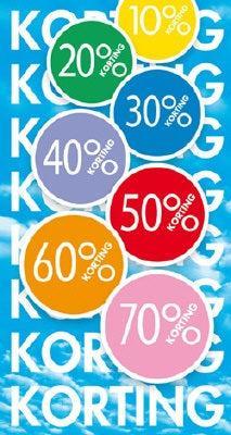 Raambiljet thema 10% tot 70% KORTING