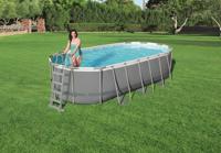 Bestway flowclear zwembadladder met 4 treden 122 cm - thumbnail