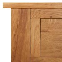 VidaXL Kaptafel 110x40x75 cm massief eikenhout - thumbnail
