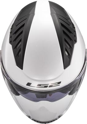 LS2 "of600 copter ii solid" jethelm helmet of600 copt. ii solid m white