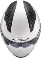 LS2 "of600 copter ii solid" jethelm helmet of600 copt. ii solid m white - thumbnail