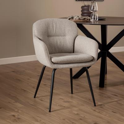 Bendt Eetkamerstoel 'Janeese' kleur Beige Bendt Eetkamerstoel 'Janeese' kleur Beige