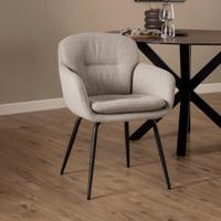 Bendt Eetkamerstoel 'Janeese' kleur Beige - thumbnail