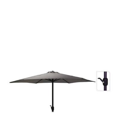 Pro Garden Parasol met Draaimechanisme 3 m Donkergrijs