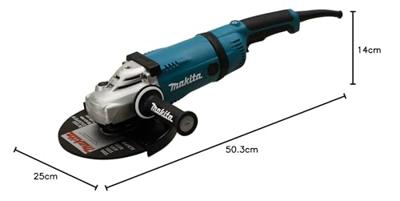 Makita GA9030RF01 Haakse Slijper 230mm 2400W 230V - thumbnail