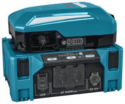 Makita BAC01PDC1200NL Mobiele stroomvoorziening + PDC1200 Makita BAC01PDC1200NL Mobiele stroomvoorziening + PDC1200