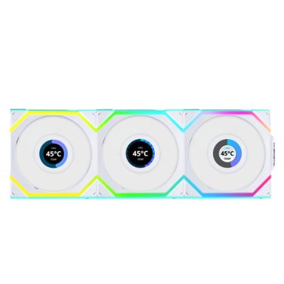 Lian Li UNI FAN SL Wireless LCD Reverse Blade 120mm 3-Pack White Lian Li UNI FAN SL Wireless LCD Reverse Blade 120mm 3-Pack White