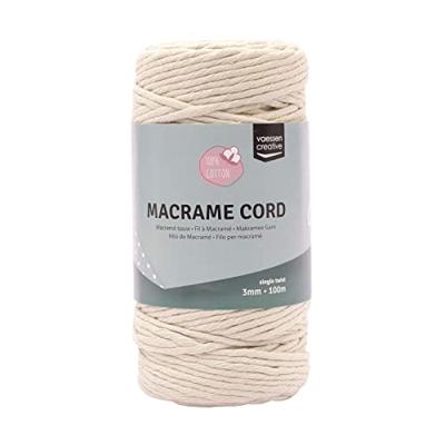 Vaessen Creative • macramé touw 3mmx100m naturel