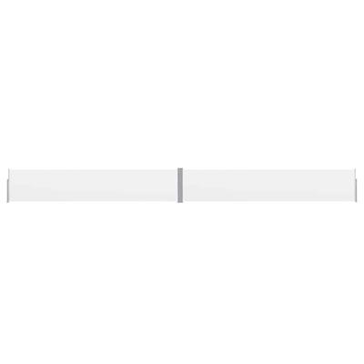 VidaXL Tuinscherm uittrekbaar 140x1200 cm crème
