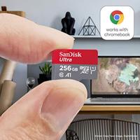 Sandisk MicroSDXC Ultra Android 64GB 140MB/s CL10 Chromebook - thumbnail