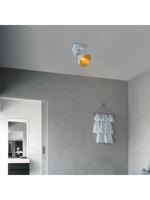 Home sweet home LED opbouwspot Fama Ø 9,5 cm - grijs betonlook - thumbnail