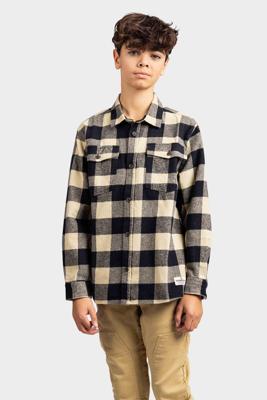 Vingino Lix Overhemd Kids Zwart/Sand - Maat 128 - Kleur: SandZwart | Soccerfanshop Vingino Lix Overhemd Kids Zwart/Sand - Maat 128 - Kleur: SandZwart | Soccerfanshop