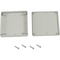 Hammond Electronics 1551XXGY Universele behuizing 80 x 80 x 15 ABS Grijs 1 stuk(s) - thumbnail