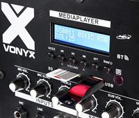 Vonyx VX880BT Vrijstaand PA-geluidssysteem 1000 W Zwart - thumbnail