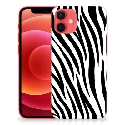 iPhone 12 Mini | TPU Hoesje | Zebra