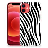 iPhone 12 Mini | TPU Hoesje | Zebra - thumbnail