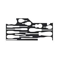 Bahco inlay metalen koffer ergo schr | FF3A10 - thumbnail