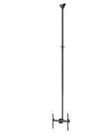 Neomounts CL35-440BL16XL TV-plafondbeugel In hoogte verstelbaar, Zwenkbaar, Kantelbaar 94,0 cm (37) - 177,8 cm (70) Plafondhouder - thumbnail