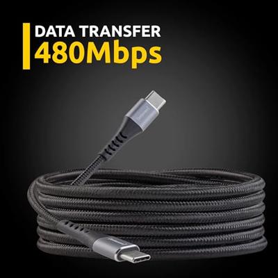Kabel USB-C naar USB-C INTENSO C315C Zwart