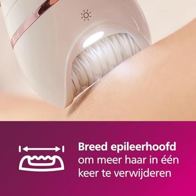 Philips BRE740/10 Epilator Roze